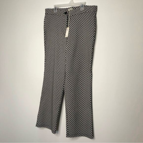MAX STUDIO | Black & White Crop Dress Pant | NWT - Picture 4 of 7